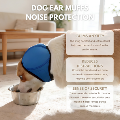 CalmPaw™ | Premium Noise-Cancelling Dog Ear Muffs for Anxiety & Bathing
