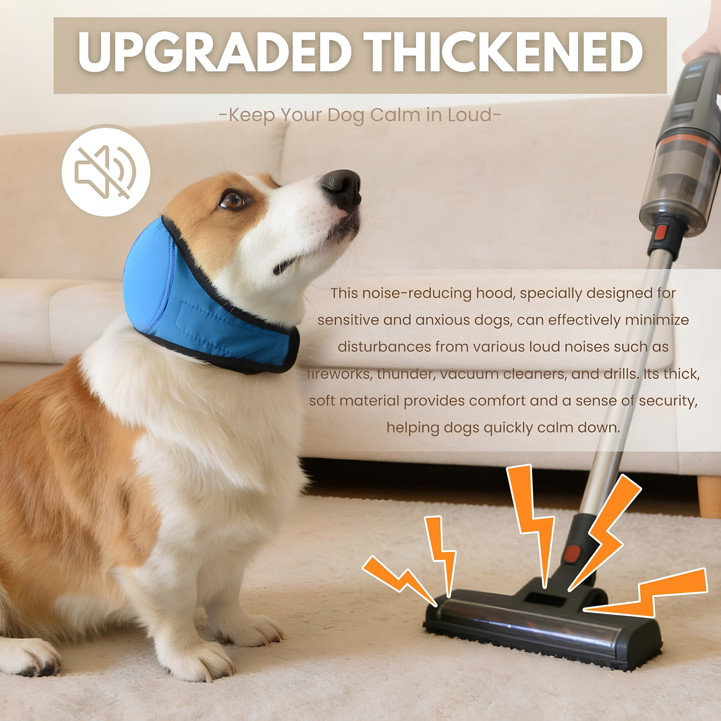 CalmPaw™ | Premium Noise-Cancelling Dog Ear Muffs for Anxiety & Bathing